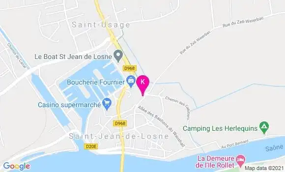 Localisation Sophie Michaud
