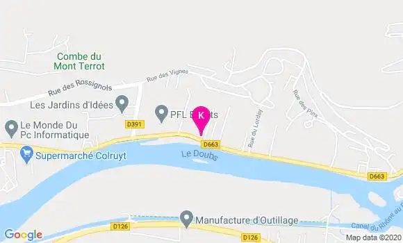 Localisation Corinne Saire
