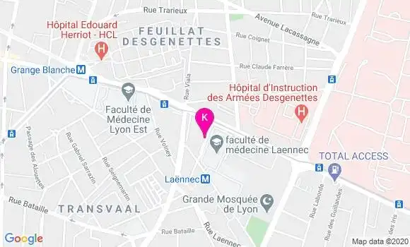 Localisation Philibert Jacquet