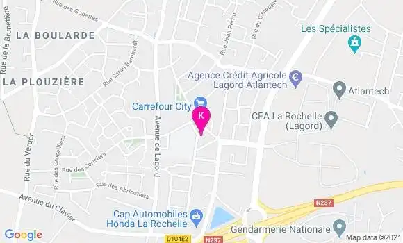 Localisation Maude Antoine