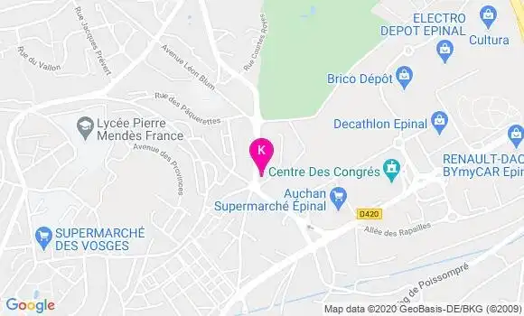Localisation Raphaelle Robert