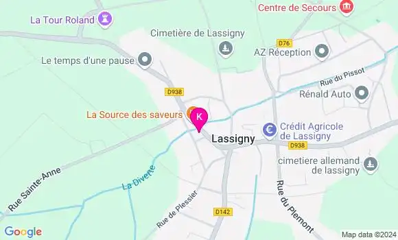 Localisation Cyndie Bazin