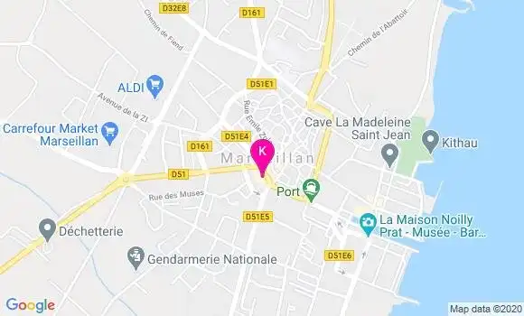 Localisation Jean Sebastien Bertrand