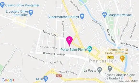 Localisation Bertrand Baverel