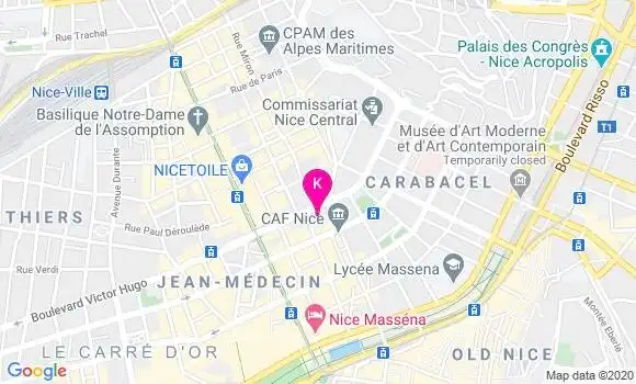 Localisation Marie Brigitte Michel Thiry