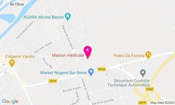 Localisation Anne Mercier