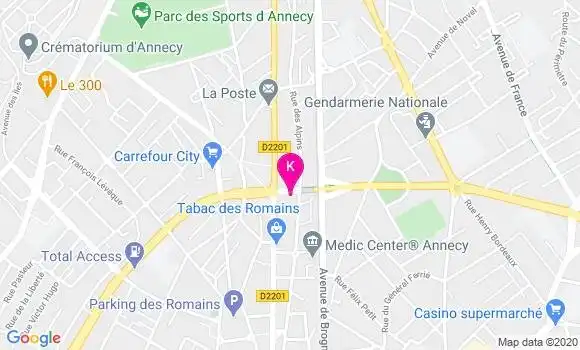 Localisation Beatriz Sanchez Navarro