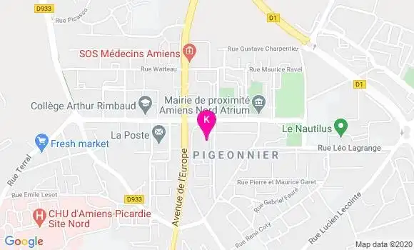 Localisation Timothee Brohard