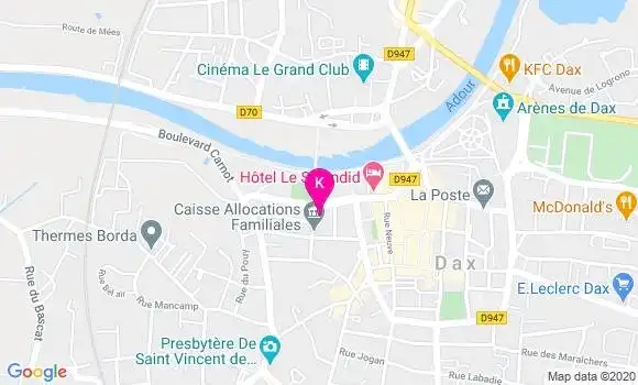 Localisation Blandine De La Biche