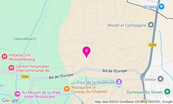 Localisation Kaltoum Kauff