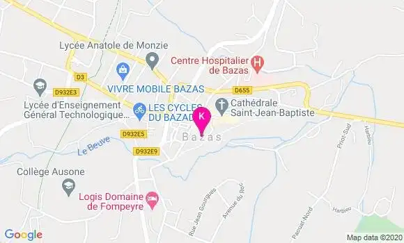Localisation Cecile Dunord