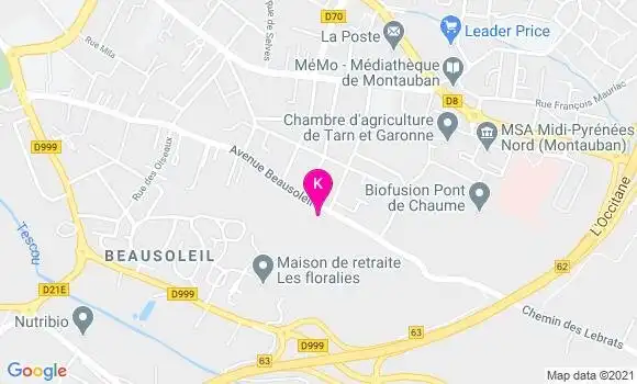 Localisation Christine Andrieu