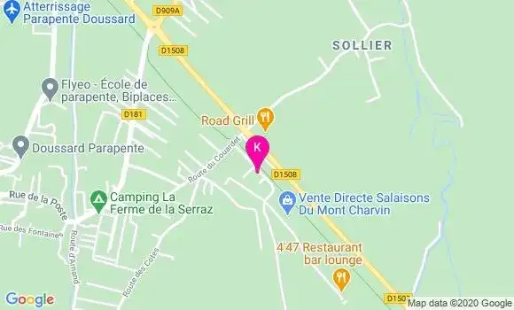 Localisation Sandrine Lesaint Cauhepe