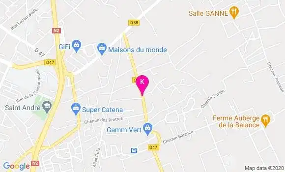 Localisation Yorick Bouhant