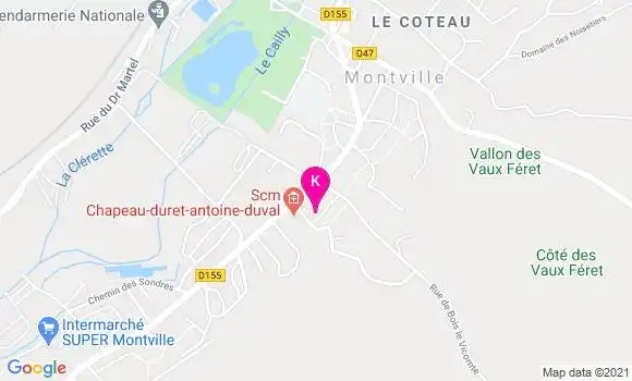 Localisation Audrey Dumont