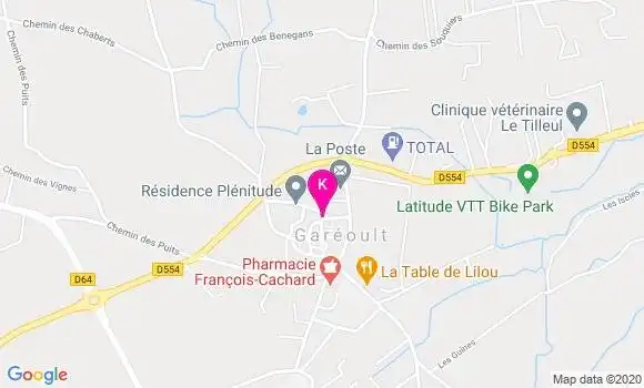 Localisation Thibault Marchant