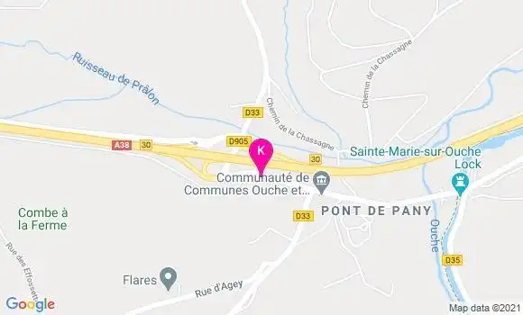 Localisation Sandie Benoit