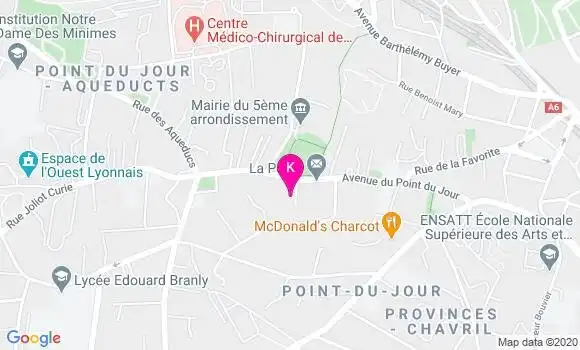 Localisation Paul Abadie