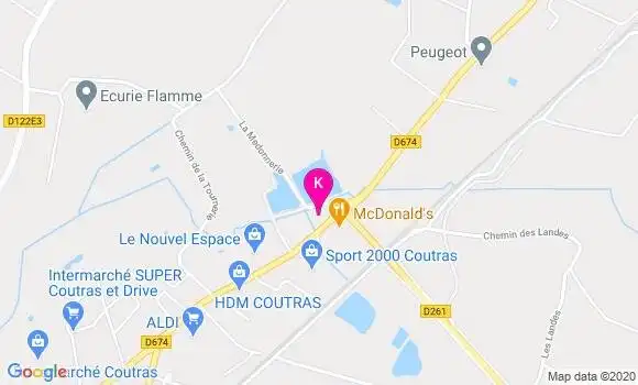 Localisation Cecile Bourry