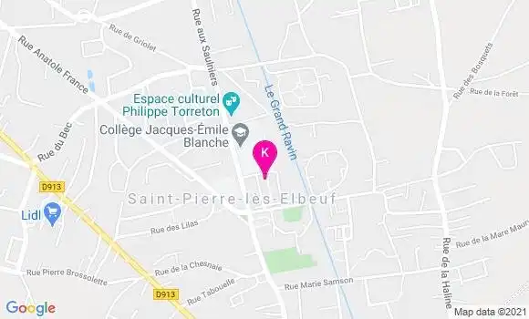 Localisation Benjamin Bricout