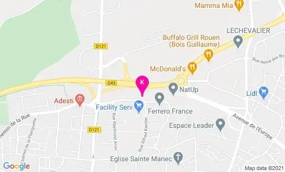 Localisation Sabrina Louvel