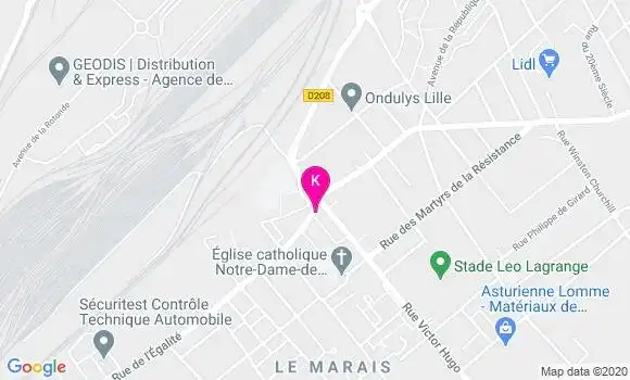 Localisation Carole Guichard