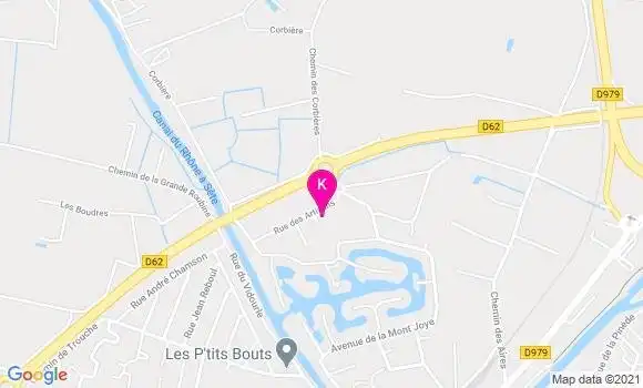 Localisation Marjolaine Mistral