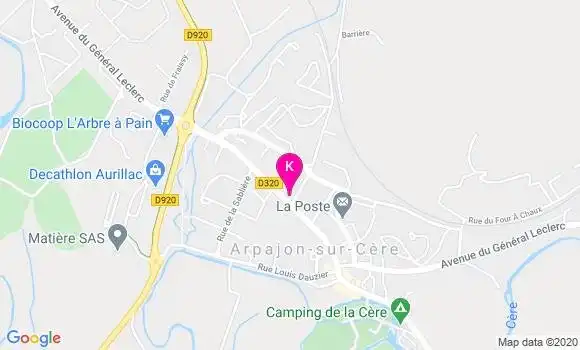 Localisation Sandy Champel