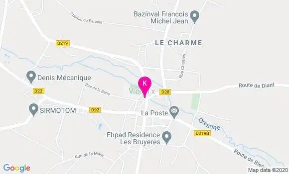 Localisation Gaspard Baron