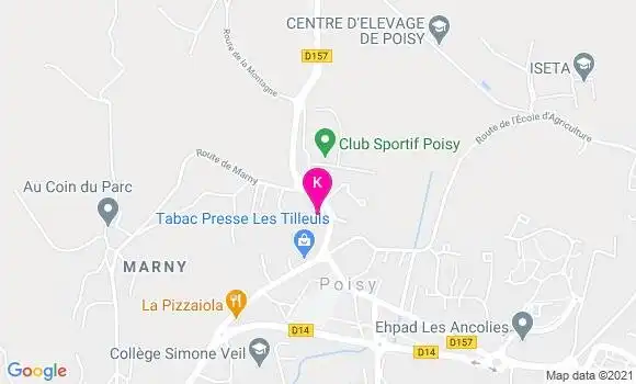 Localisation Jean Philippe Velay