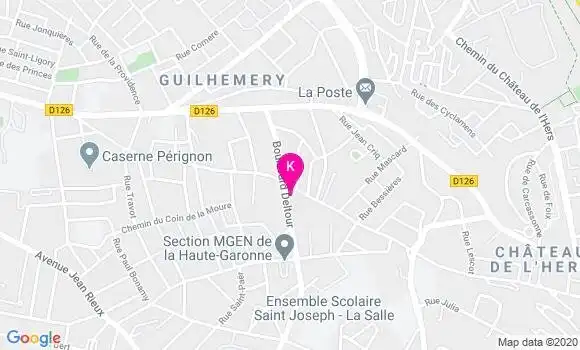 Localisation Marion De Saint Blanquat