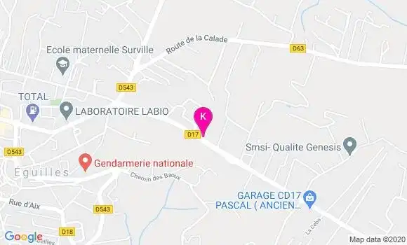 Localisation Christine Roncalez