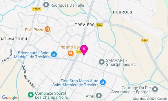 Localisation Yann Rousset