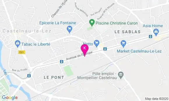 Localisation Nathalie Porteils