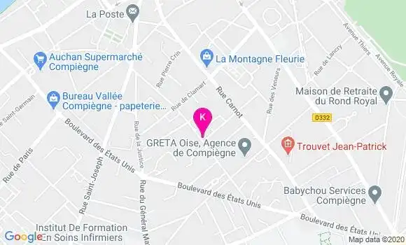 Localisation Yannick Stephant