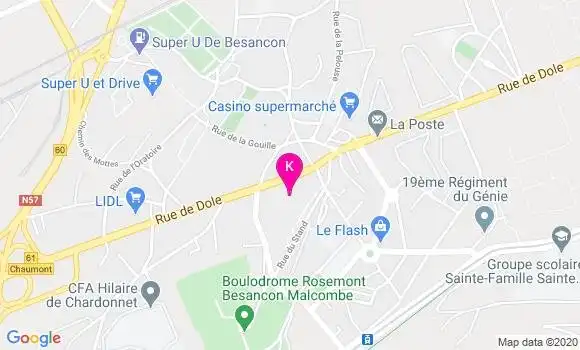 Localisation Gautier Kany