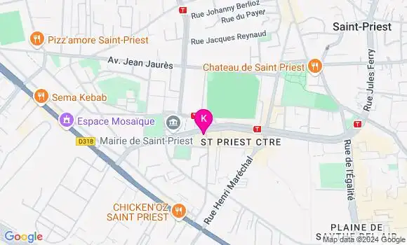 Localisation Amandine Thomas