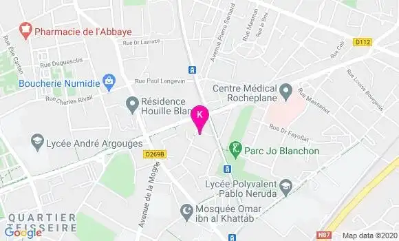 Localisation Olivier Minodier
