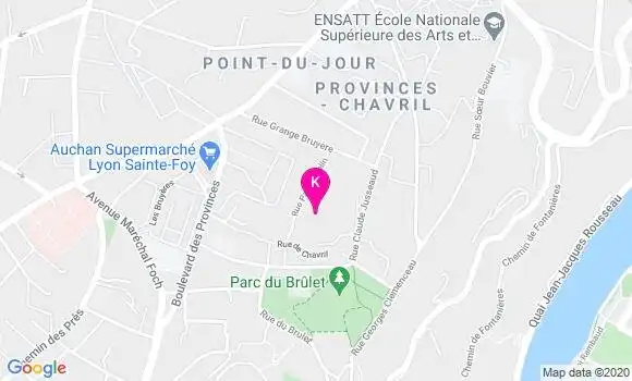 Localisation Jean Marc Gentil