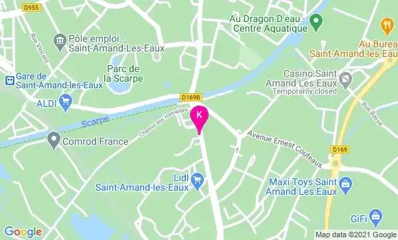 Localisation Sebastien Doutreligne