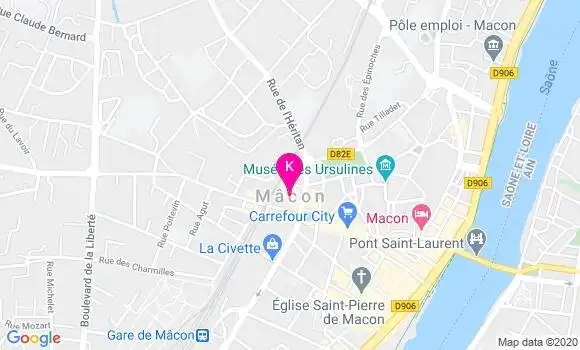 Localisation Daniel Bureau