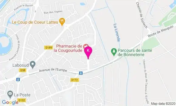 Localisation Marie Cecile Pujol Colin