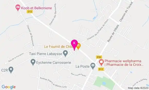 Localisation Thibaut Papon