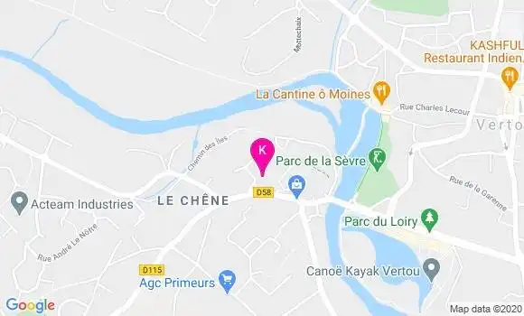 Localisation Baptiste Chevet
