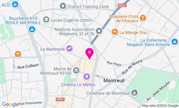 Localisation Julia Majorel