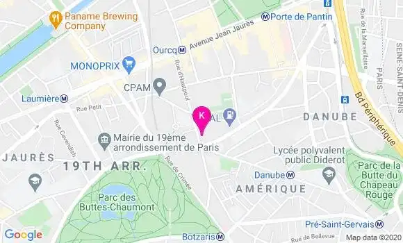 Localisation Bertrand Sarazin