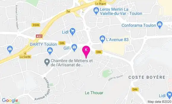 Localisation Kevin Lassave