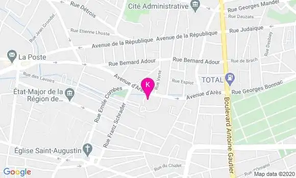 Localisation Franck Bourdery