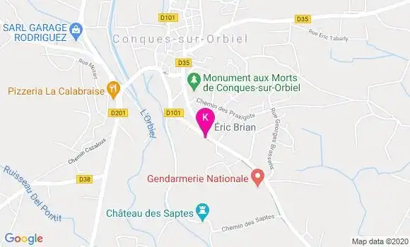 Localisation Eric Brian