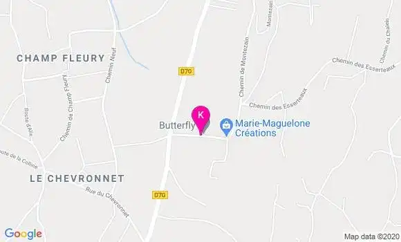 Localisation Corinne Morel Bailly